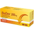 Produktbild: IBUDEX 200 mg Filmtabletten 50 St