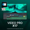 Produktbild: MAGIX Video Pro X17: Umfassende Videobearbeitung I Videobearbeitungsprogramm I Videoschnittprogramm I Windows 10 / 11 I 1 PC Download-Lizenz für 2 Geräte