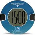 Produktbild: OOONO P-DISC NO1 - Elektronische Parkscheibe mit Zulassung fürs Auto - Blau