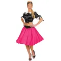 Produktbild: Satinrock pink Petticoat Rock 50er Jahre Tellerrock Rock n Roll Rockabilly