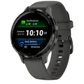 Produktbild: GARMIN Venu 3S Smartwatch kieselgrau, schiefergrau