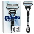 Produktbild: Gillette Nassrasierer - SkinGuard Sensitive Aloe Vera + 1 Ersatzklinge