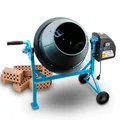 Produktbild: 17198/ Elektrischer Betonmischer Betonmischmaschine Mörtel Zementmischer 65L
