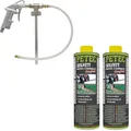 Produktbild: Petec 2x Seilfett Fett Saugdose 1L + UBS-Pistole