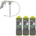 Produktbild: Petec 3x Seilfett Fett Saugdose 1L + UBS-Pistole