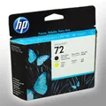 Produktbild: HP Druckkopf C9384A 72 matt schwarz und yellow