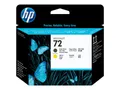 Produktbild: HP 72 Druckkopf schwarz matt gelb 130ml (C9384A)