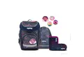 Produktbild: ergobag Schulranzen Schulranzen-Set CUBO Bärlaxy 5-teilig, 25/26 (5-teilig), ergonomisch, höhenverstellbar, Your-Size-System, ab 1. Klasse
