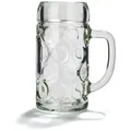 Produktbild: Stölzle-Oberglas Bierkrug ISAR Maßkrug Original Biermaßkrug Oktoberfest spülmaschinenfest, 6-tlg., bleifreies Kristallglas, 6er Set 300 ml