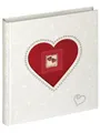 Produktbild: Walther Design Fotoalbum Hochzeitsalbum Forever, buchgebundenes Hochzeitsalbum, filigrane Silberprägung