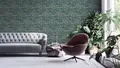 Produktbild: Tapete Vlies Ornamente petrol gold AS Creation 38707-3 (3,10€/1qm)