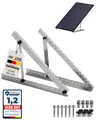 Produktbild: 22 Zoll Solarpanel Halterung Solarmodul Montage Befestigung Aufständerung 55,6 cm