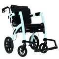 Produktbild: Rollz Motion 2.1 Rollator und Rollstuhl island blue