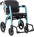 Produktbild: Rollz Motion, 2-in-1 Rollator und Rollstuhl, faltbar, Größe: Standard, Island Blue