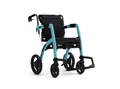 Produktbild: Rollz International Rollator Rollz Motion 2.1. faltbar - 2in1 Rollator & Rollstuhl, Ankipphilfe, Farbe: Island Blue