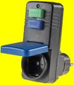 Produktbild: FI Personenschutz Zwischensteckdose Fehlerstrom-Schutzadapter 30mA Stecker IP54