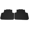 Produktbild: Audi 4M1061512A041 Gummi Fußmatten hinten 2X Gummimatten Allwettermatten schwarz, ohne Druckknopf-Befestigung