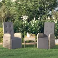 Produktbild: Garten Liegestuhl Gartensessel Gartenstuhl Liegesessel Poly Rattan vidaXL