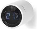 Produktbild: Nedis Zigbee Smart Radiatorknop, Weiß, LED