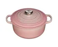 Produktbild: LE CREUSET Kochtopf Signature Gusseisen- Braeter rund 20cm shellpink