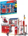 Produktbild: PLAYMOBIL City Action 9462 Große Feuerwache mit Soundeffekten, Ab 5 Jahren