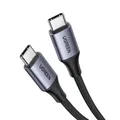 Produktbild: Usb-c Pd Geflochtenes Kabel 240w 5a 480mb/s 1m Schwarz Grau