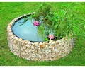 Produktbild: Hochteich Bausatz bellissa mit Folie Ø 146 x 40 cm, ca. 490 l Fassungsvermögen
