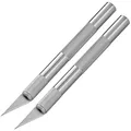 Produktbild: 2x Präzisionsmesser Skalpell Universalmesser Aluminiumgriff wechselbarer Klinge