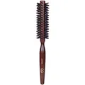 Produktbild: Handwerksbetrieb Brossier - Runde Haarbürste aus Buche Massivholz - 35 mm - Bürste Brushing Handwerklich Hergestellt, 100% Naturell, aus Reinem Wildschweinborsten - Französische Herstellung