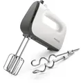 Produktbild: Philips Handmixer Serie 5000, 5 Geschwindigkeitsstufen, 450 W, weiß (HR3740/00)