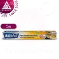 Produktbild: Bacofoil 2 IN 1 Pergament Papier & Folie - 30cm X 5m │ Für Backen, Futter Dose &
