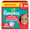 Produktbild: Pampers Baby Dry Pants Gr.5 Junior 11-17kg Maxi Pack Windeln, 86 Stück