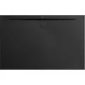 Produktbild: KALDEWEI SUPERPLAN ZERO 1574-5, Duschwanne mit Wannenträger extraflach, 140x75cm, 357447982676, Farbe: Schwarz Matt 100 mit Secure Plus