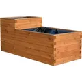 Produktbild: Dobar Gartenteich Superb inkl. Teichfolie Kiefer Braun 180 x 78 x 80 cm FSC®