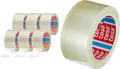 Produktbild: tesa Klebeband tesapack Packband - je 66 m : 50 mm (Spar-Set, 6-St., 6 x tesaPACK® 64014 PP) Paketklebeband - leises und sauberes Verpacken - transparent