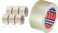 Produktbild: tesa Klebeband tesapack Packband - je 66 m : 50 mm (Spar-Set, 6-St., 6 x tesaPACK® 64014 PP) Paketklebeband - leises und sauberes Verpacken - transparent