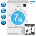 Produktbild: BEKO DC 7130 N Kondenstrockner 7kg Programmablaufanzeige Xpress 35 min
