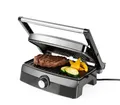 Produktbild: GOURMETmaxx Kontaktgrill mit Antihaftbeschichtung 1000W 180°-Öffnung Cool-Touch