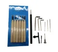 Produktbild: VEVOR Mini Drechselbank 70x160mm 24V 96W 7 Stufen 4220–8450 U/min