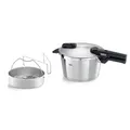 Produktbild: fissler vitaquick premium schnellkochtopf 4 5 l Dämpfeinsatz Germany induktion