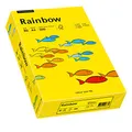 Produktbild: Papyrus 88042387 Drucker-/Kopierpapier farbig, Bastelpapier: Rainbow 80 g/m², A4 500 Blatt, Matt, intensivgelb