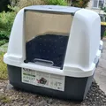 Produktbild: Catit Katzentoilette mit Dach JUMBO Haubentoilette / XXL Katzenklo 57x50x46,5cm