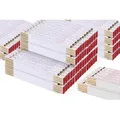 Produktbild: 100 Stk. | Metrie 2m Zollstock Perfekt 10 | Weiß | Stahlgelenke