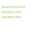 Produktbild: Hauszelt Minipack 2P (blau/grau) 10155 (4001690101554)