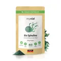 Produktbild: myvial® Bio Spirulina Pulver - 250 g mit Phycocyanin & Chlorophyll - vegan & laborgeprüft