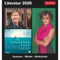 Produktbild: Literatur Tagesabreißkalender 2026 - Kulturkalender - Autoren, Werke, Hörbücher