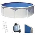 Produktbild: Gre Fidji rund Ø460 x 120 cm - oberirdischer Stahlpool