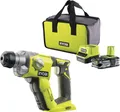 Produktbild: Ryobi R18SDS-0 Hammer SDS+ Akku 18V ONE+ 1,3J 15Nm Kit 2,5 Ah