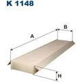 Produktbild: Innenraumfilter K1148 Filtron