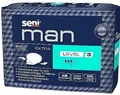 Produktbild: 15 Stk. SENI Man Extra Level 3 Einlagen, 27x22,5cm, 500ml Saugl. (0,46/Stk.)